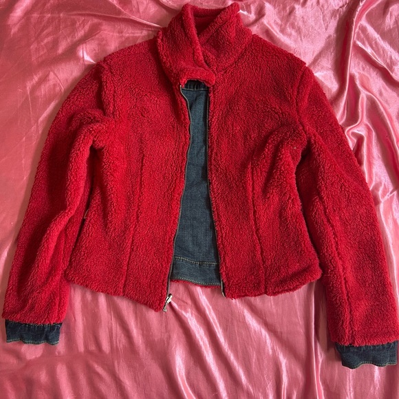 Like New reversible, true religion, jeans jacket - Picture 3 of 3